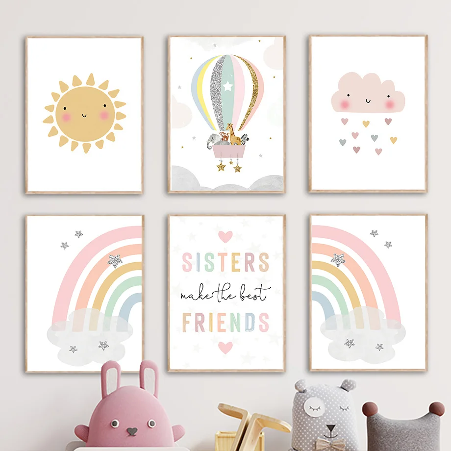 Baby Nursery Products - Affiches et impressions nordiques pour chambre