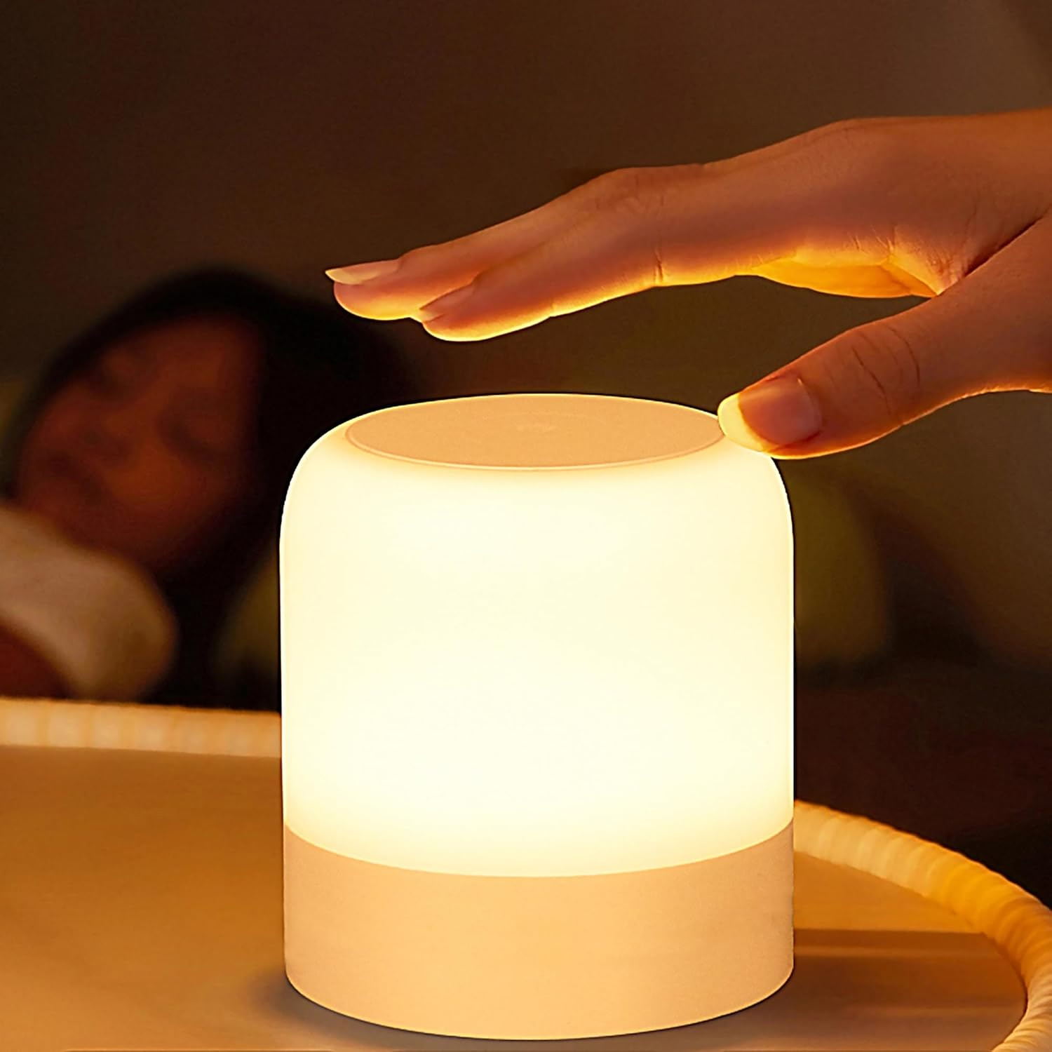 Baby Nursery Table Lamp - Veilleuse portative pour bébé, lumière œuf