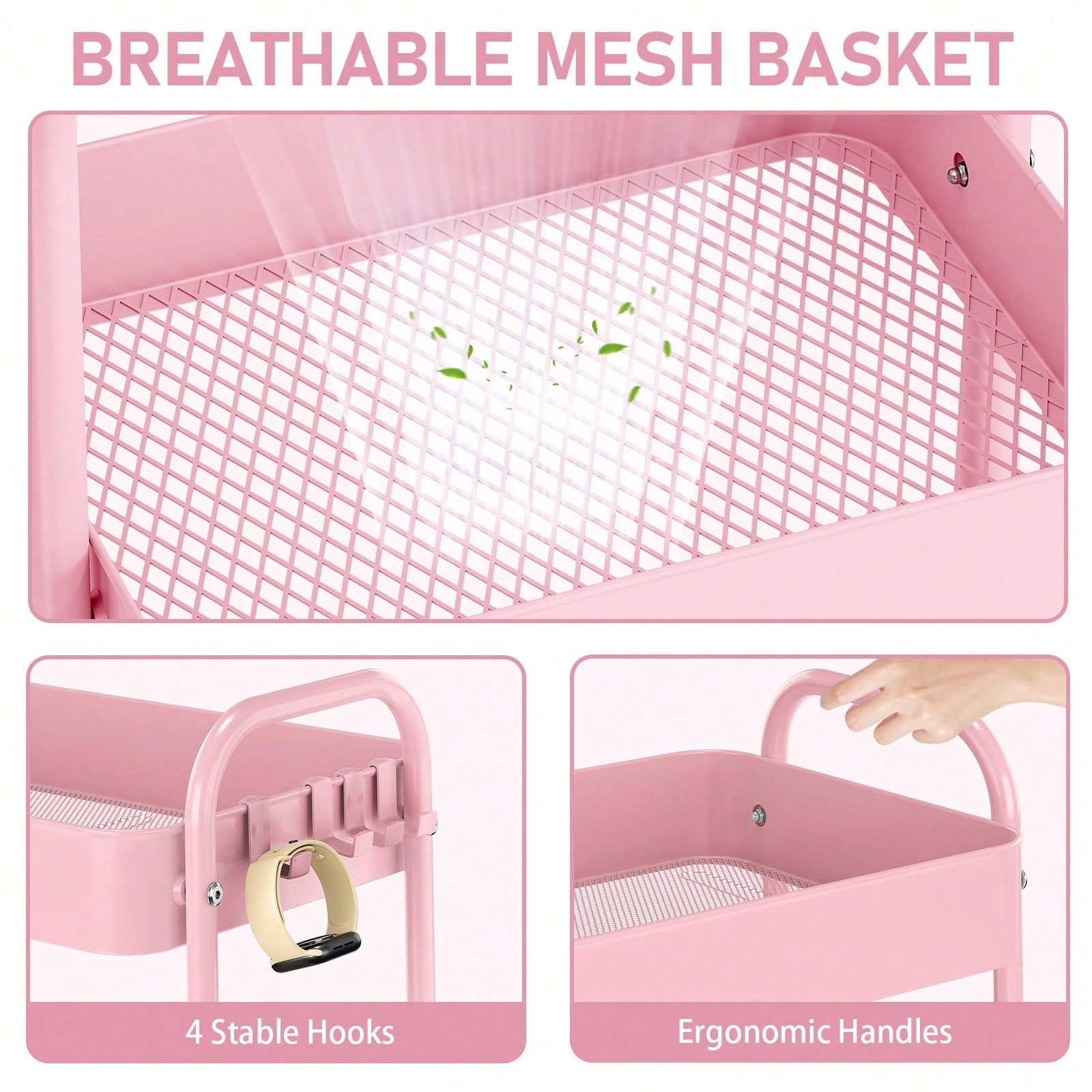Chariot de rangement à 3 nivea - Baby Nursery Trolley avis et prix