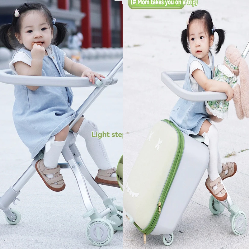 Valise pour enfants sur laquel - Baby Nursery Trolley avis et prix