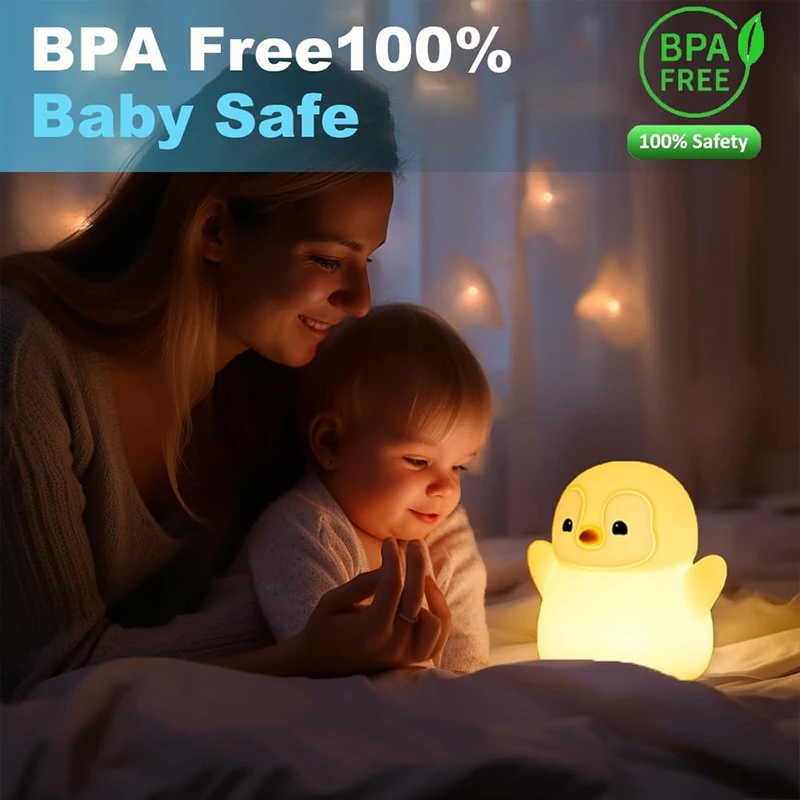 NOUVELLE Lampe de nuit en sili - Baby Nursery Table Lamp avis et prix