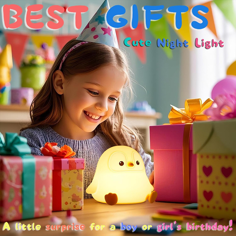 Veilleuse Mignonne Pingouin en - Baby Nursery Table Lamp avis et prix