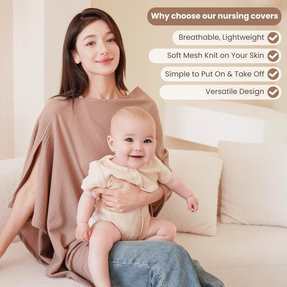 Couverture d'allaitement douce - Nursing Cover Breastfeeding avis et prix