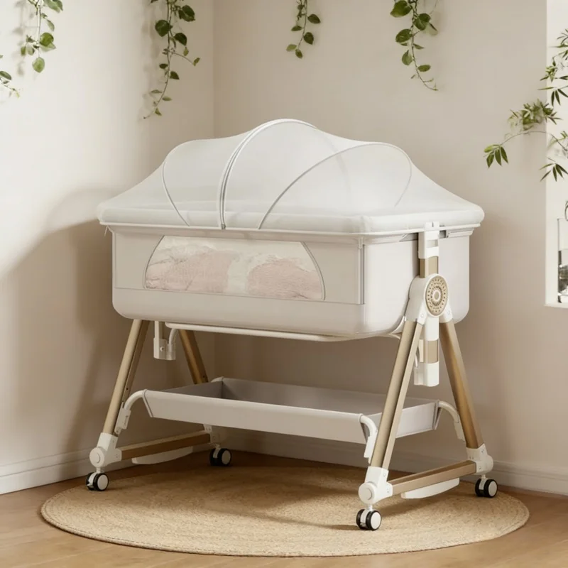 Lit bébé convertible intellige - Baby Nursery Trolley avis et prix