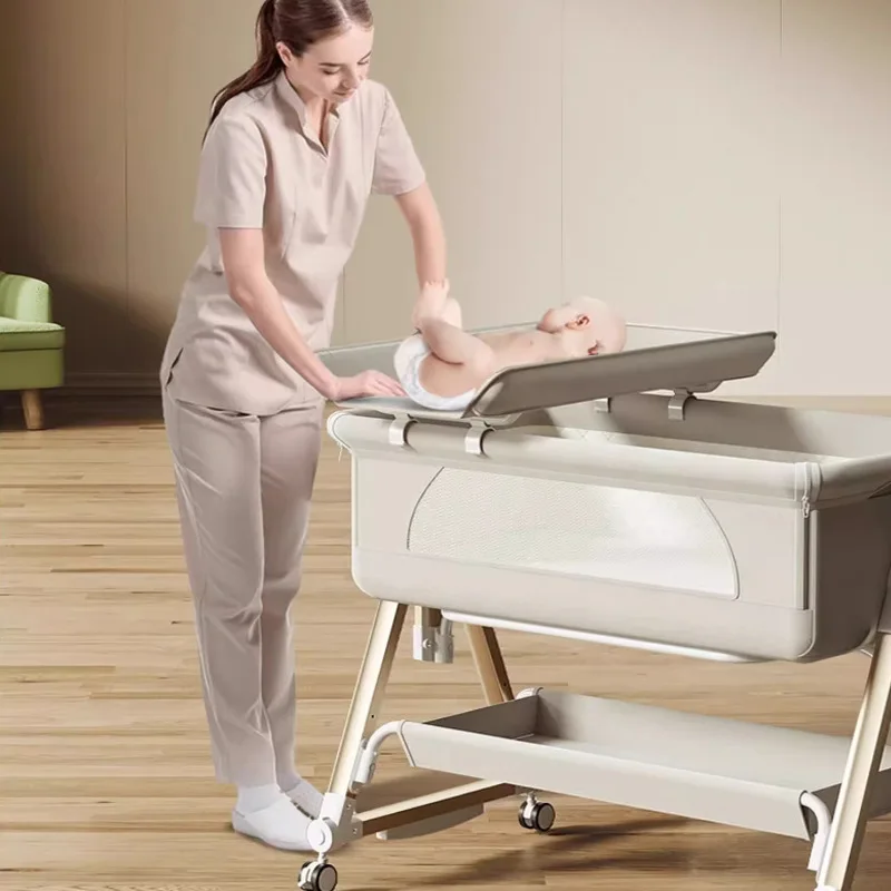 Lit bébé convertible intellige - Baby Nursery Trolley avis et prix