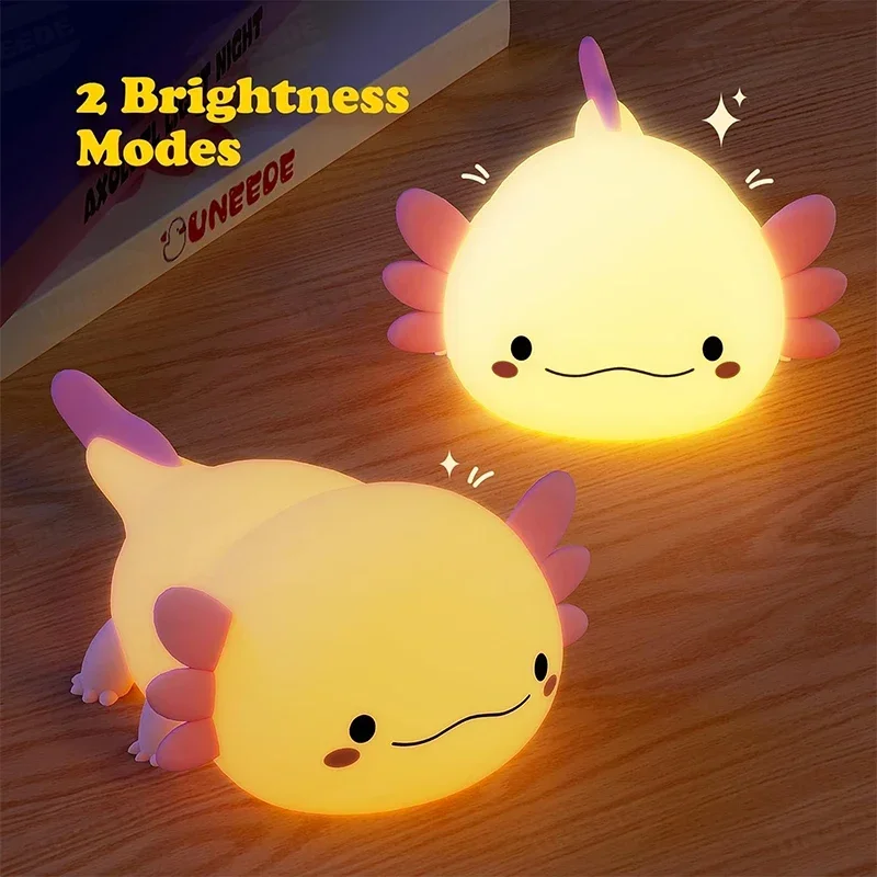 Axolotl – veilleuse en Silicon - Baby Nursery Table Lamp avis et prix