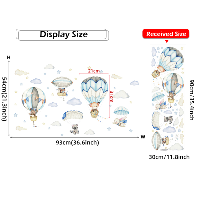 Autocollants muraux en forme d - Baby Nursery Products avis et prix