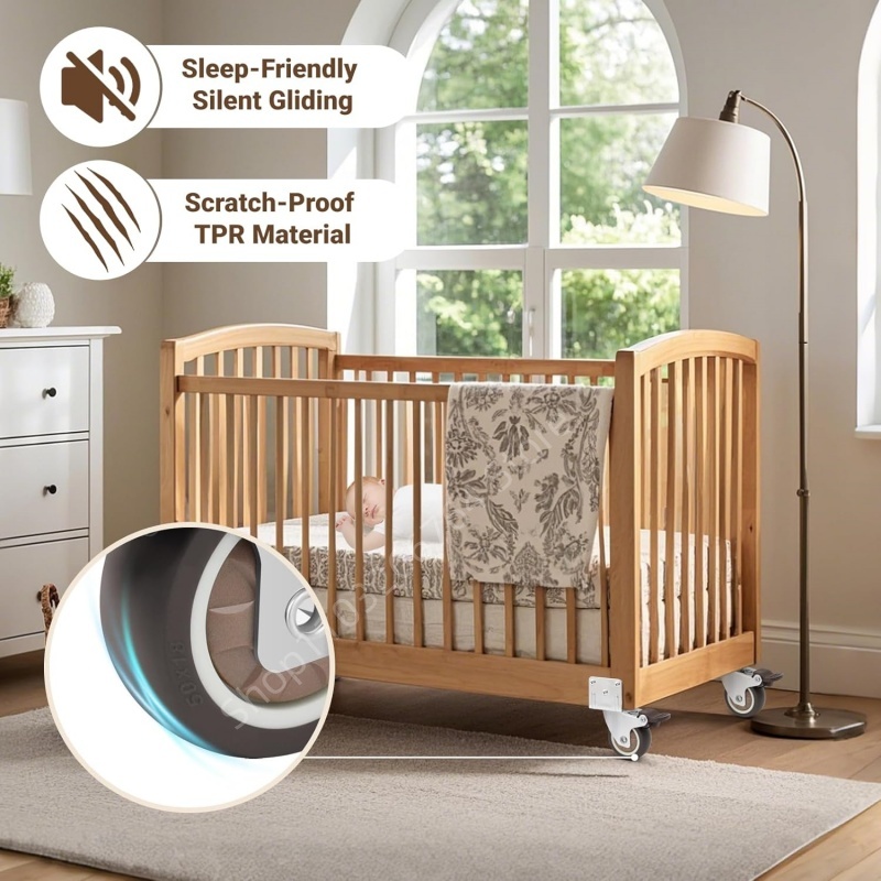 Roulettes universelles pour me - Baby Nursery Trolley avis et prix