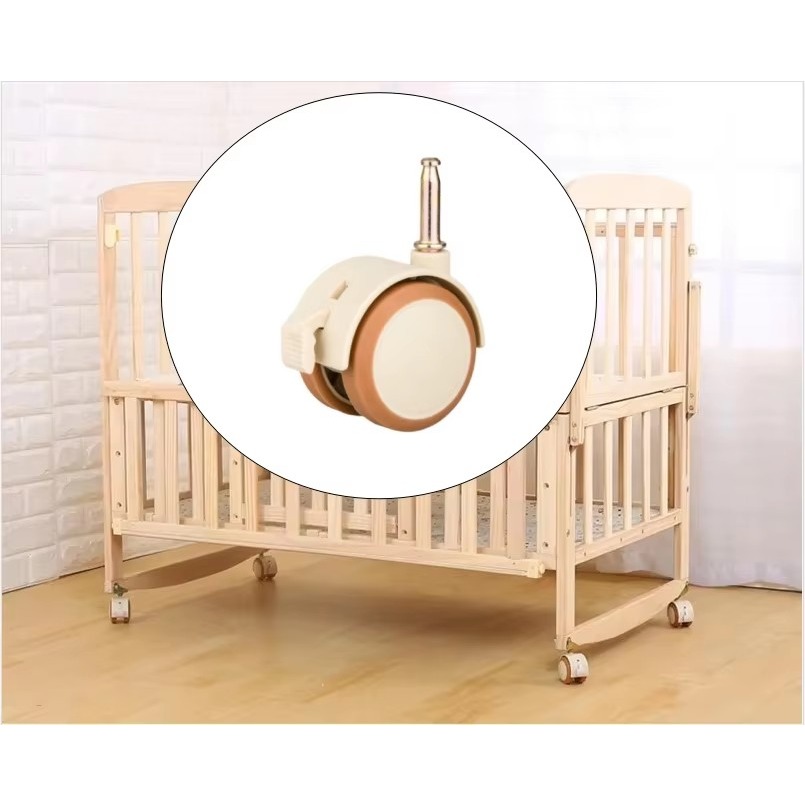 2/4 pièces Roulettes pivotante - Baby Nursery Trolley avis et prix