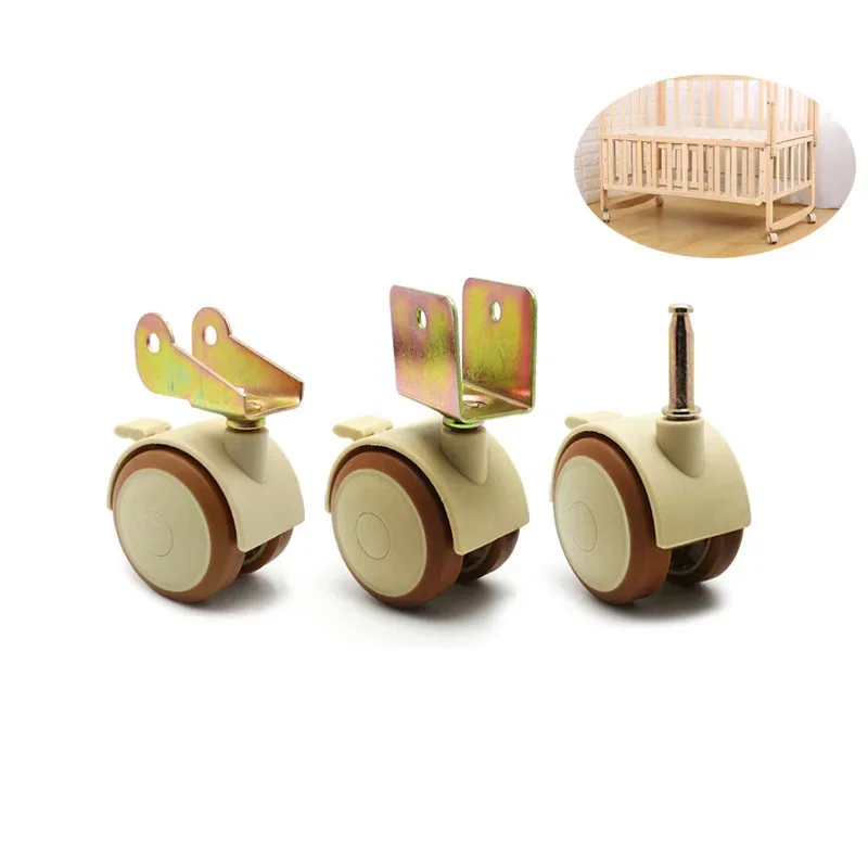 2/4 pièces Roulettes pivotante - Baby Nursery Trolley avis et prix