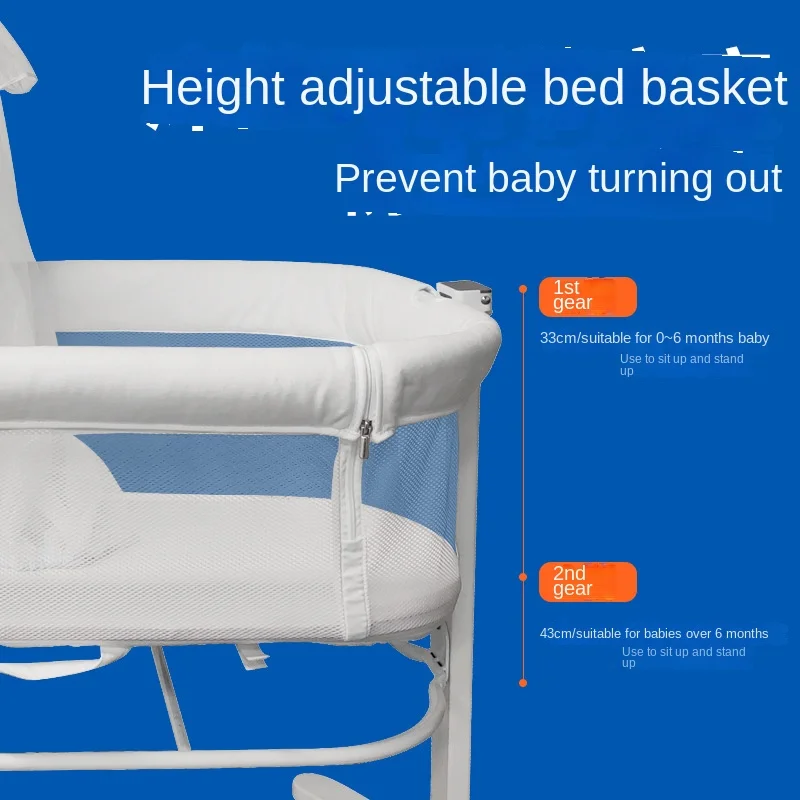 Moussinet pour nouveau-né régl - Baby Nursery Trolley avis et prix