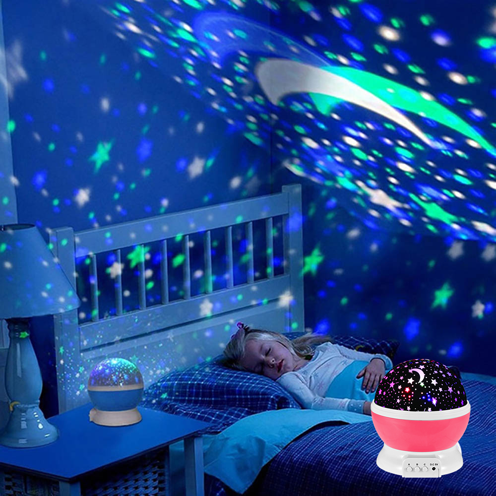 Lampe de nuit projecteur ciel  - Baby Nursery Table Lamp avis et prix