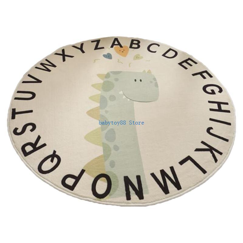 Y4UD – tapis jeu rond imprimé  - Baby Nursery Animal Prints avis et prix