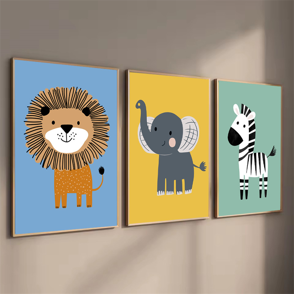 Peinture sur toile d'animaux d - Baby Nursery Elephant avis et prix