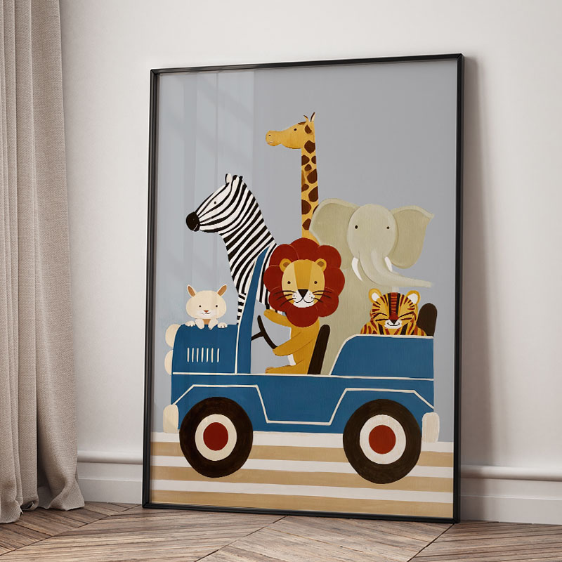 Tableau mural en toile amusant - Baby Nursery Products avis et prix