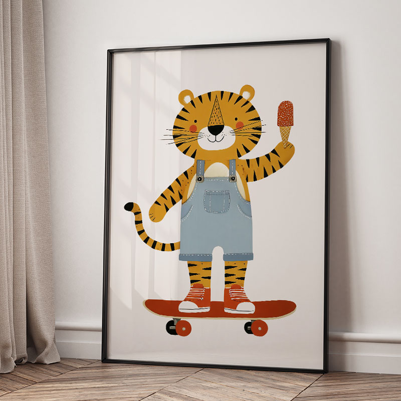 Tableau mural en toile amusant - Baby Nursery Products avis et prix