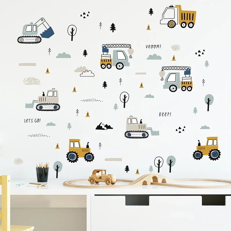 Autocollants muraux de camion  - Baby Nursery Products avis et prix