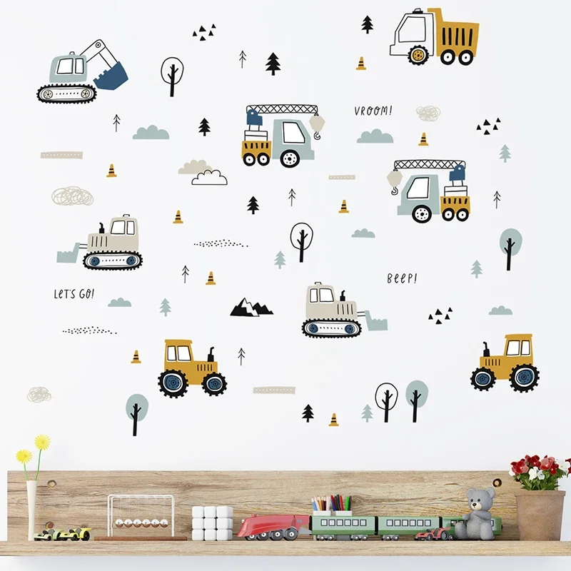 Autocollants muraux de camion  - Baby Nursery Products avis et prix