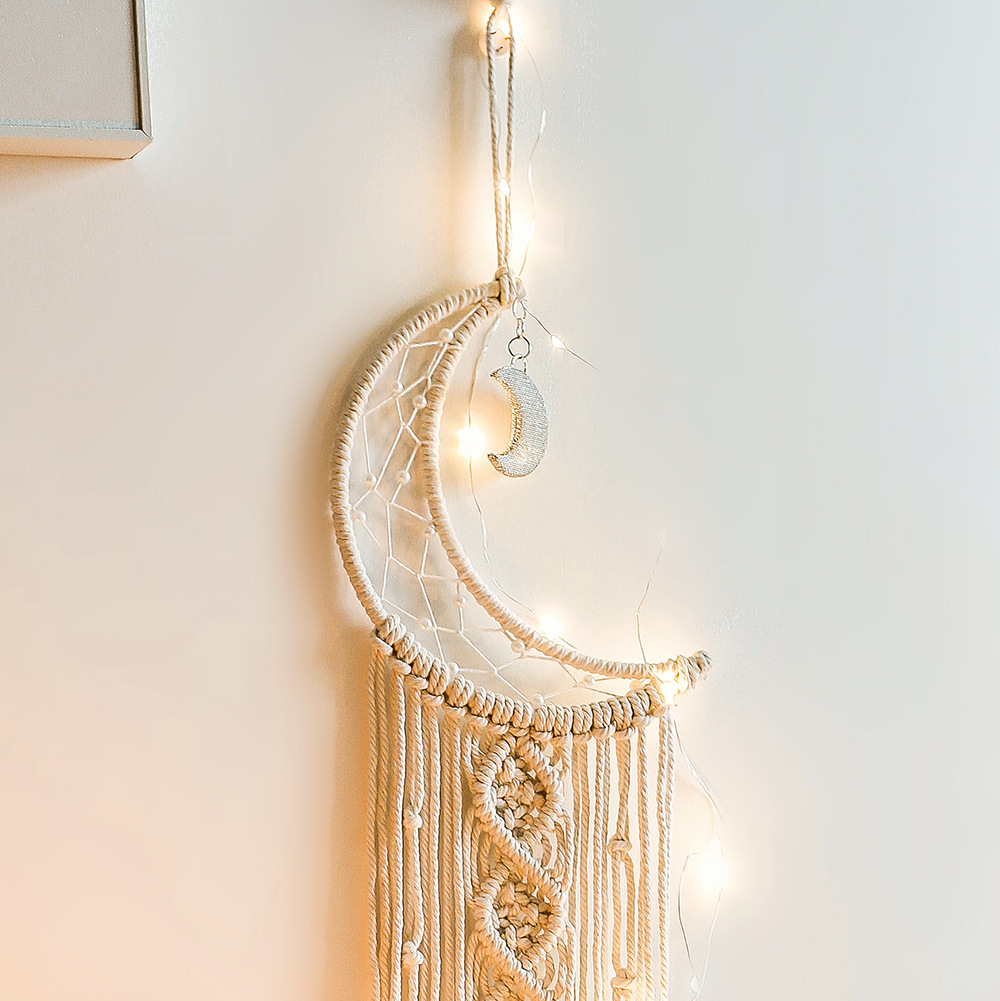 Attrape-rêves en macramé Boho, - Baby Nursery Products avis et prix