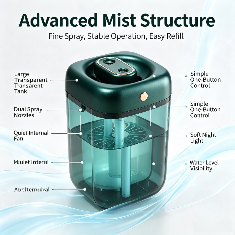 Humidificateur d'air portable  - Baby Nursery Air Purifier avis et prix