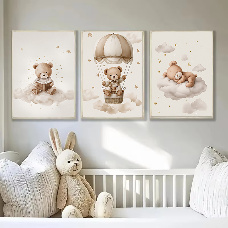 3 pièces/ensemble bohème ours  - Baby Nursery Products avis et prix